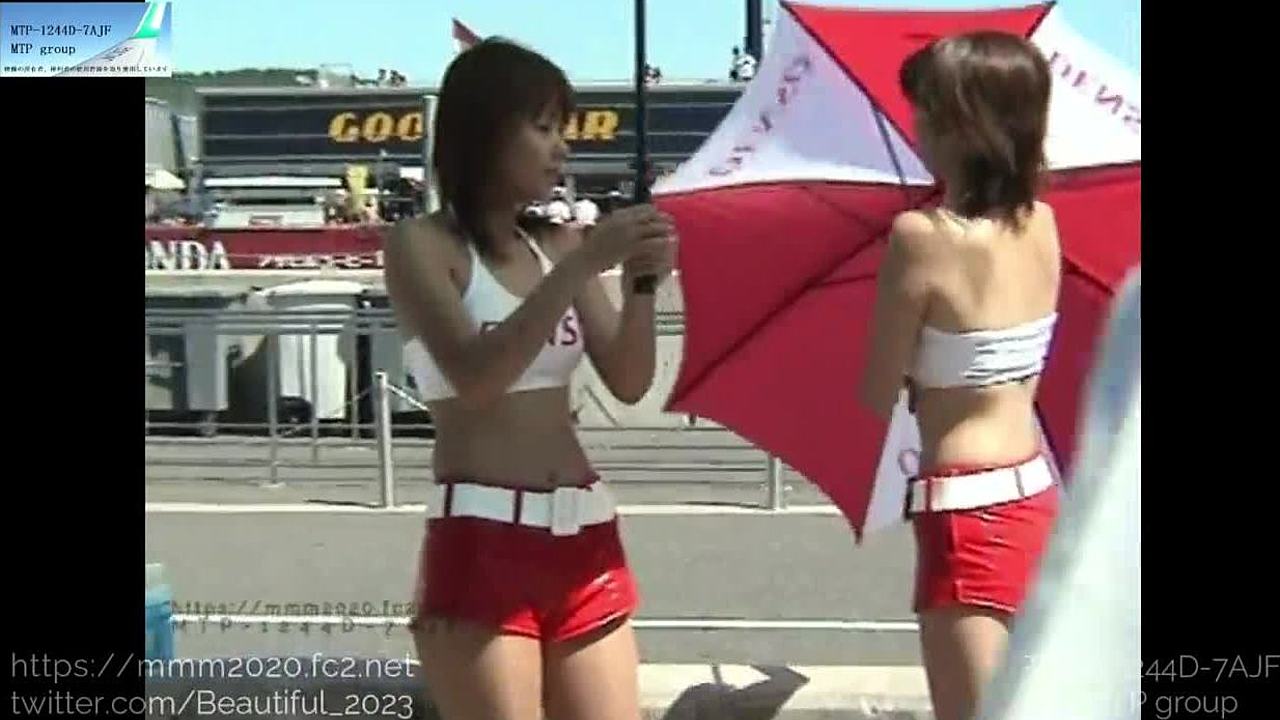 Japansk amatør-sexvideo fanger den varme og tunge handling i løbet pic billede